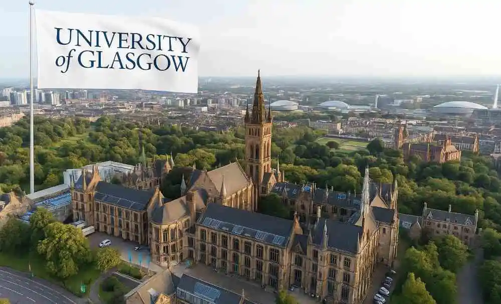 University of Glasgow campus, home of the Healthy Working Lives Group (HWLG) delivering occupational health and occupational medicine education.